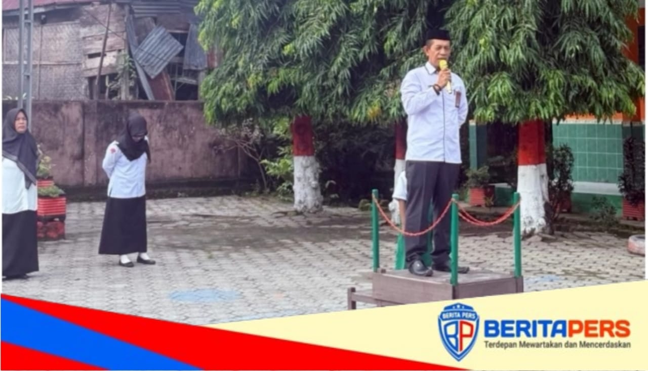 MIN Ujung Pinrang Gelar Upacara Bendera Perdana Tahun 2026