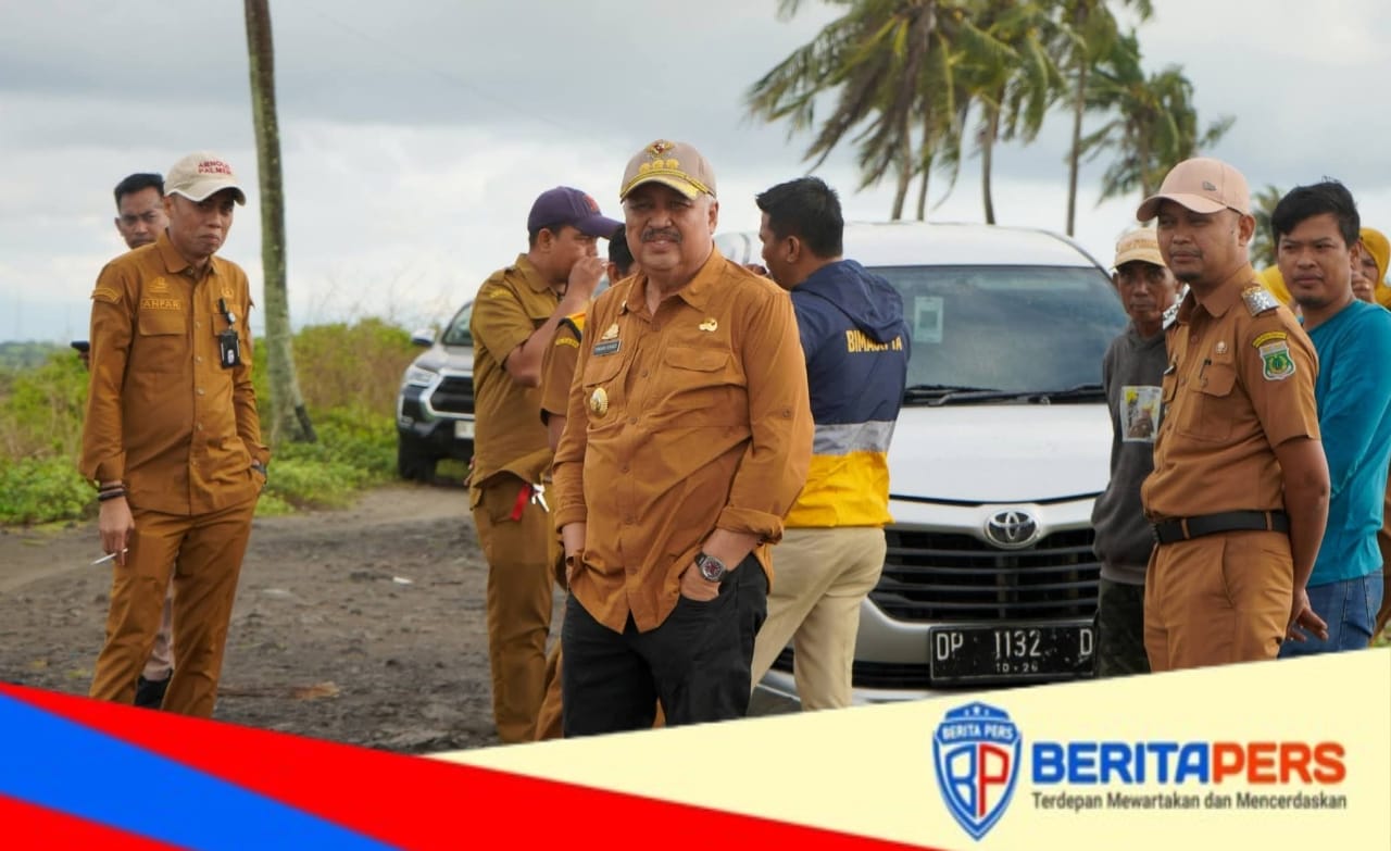 Bupati Pinrang Kunjungi Lanrisang Tinjau Abrasi Wae Tuoe dan Persiapan MTQ Kabupaten