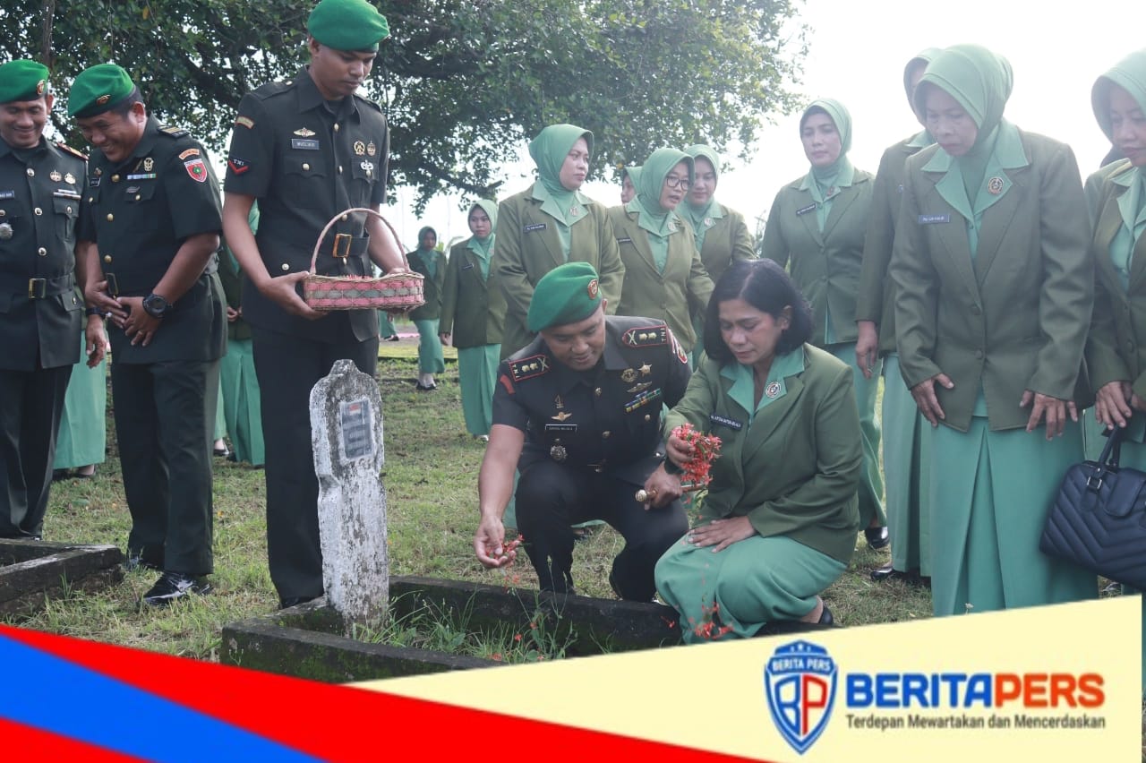 Sambut HUT Korem 141 Toddopuli Ke – 69, Kodim 1426 Takalar Gelar Ziarah Di TMP Polongbangkeng