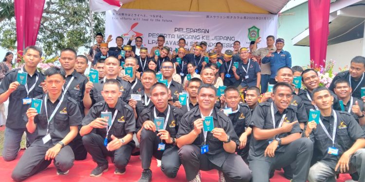 LPK Yayasan SHIN Indonesia dan Pemkab Takalar Lepas 41 Peserta Magang ke Jepang Tahun 2026