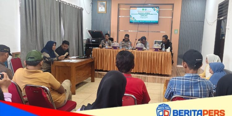 Musyawarah Desa Penyusunan RAPBDesa Samaulue Tahun Anggaran 2026 Berlangsung Partisipatif