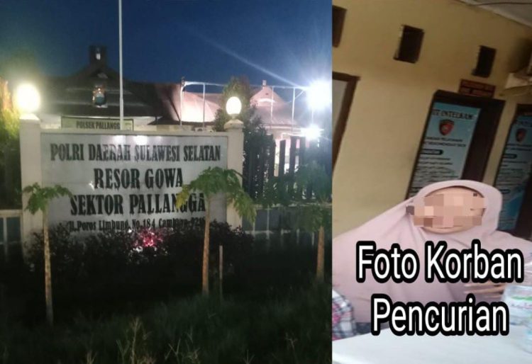 Polsek Pallangga Kembali Bebaskan Pelaku Pencurian Handphone Dengan Alasan Sudah Berdamai
