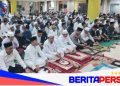 Komandan Batalyon B Pelopor Brimob Sulsel Hadiri Peringatan Isra Mi’raj di Masjid Agung Parepare