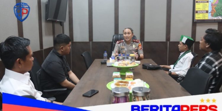 Kapolres Parepare Sambut Hangat Agenda Milad HMI ke-70