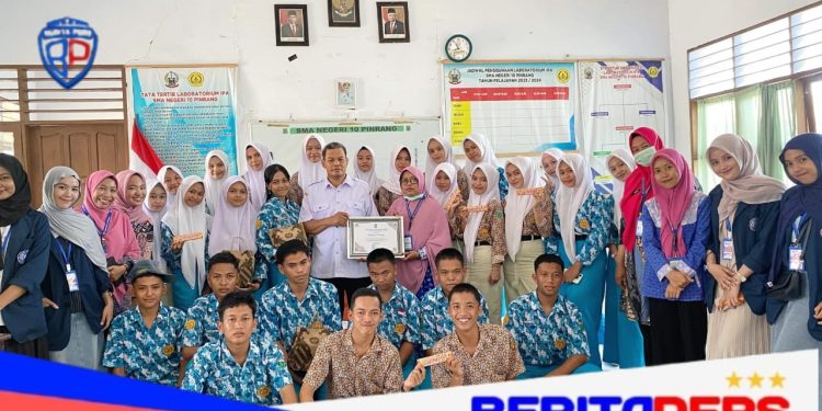 Edukasi Gizi Serentak PERSAGI di SMA Negeri 10 Lanrisang Dukung Pencatatan MURI HGN ke-66