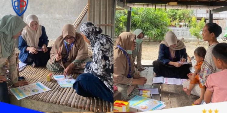 Petugas Gizi dan Tim Buser Desa Puskesmas Lanrisang Intensifkan Kunjungan Rumah Cegah Stunting
