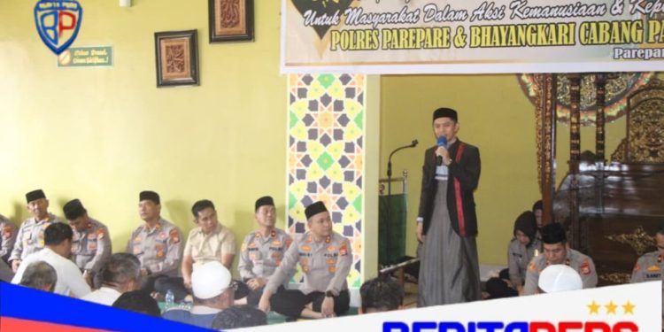 Polres Parepare Gelar Peringatan Isra Mi’raj, Teguhkan Iman dan Ketakwaan Personel Polri