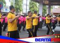 Olahraga Bersama, Cara Polres Parepare Redakan Kejenuhan Personel