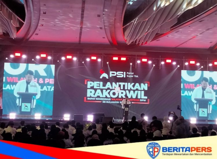 Kaesang Pangarep Lantik Muhammad Gandi Rusdi Nahkodai PSI Sulsel