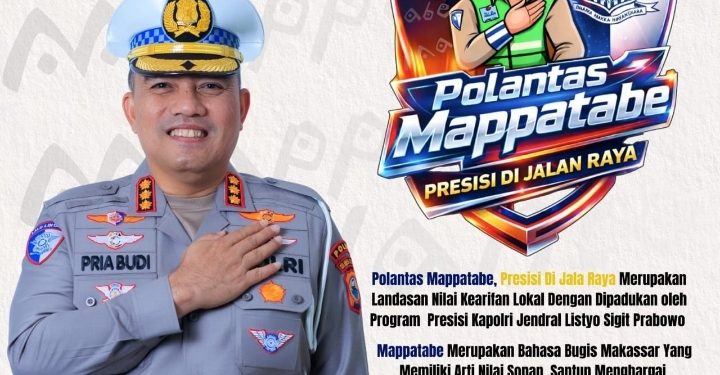 Polantas Mappatabe: Presisi di Jalan Raya, Wujudkan Nilai Lokal dalam Pengamanan Lalu Lintas Sulsel