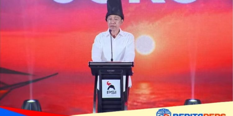 Jokowi di Rakernas Makassar: “PSI Kini Menjadi Partai Super Tbk, Target Besar Butuh Mesin yang Hidup!”