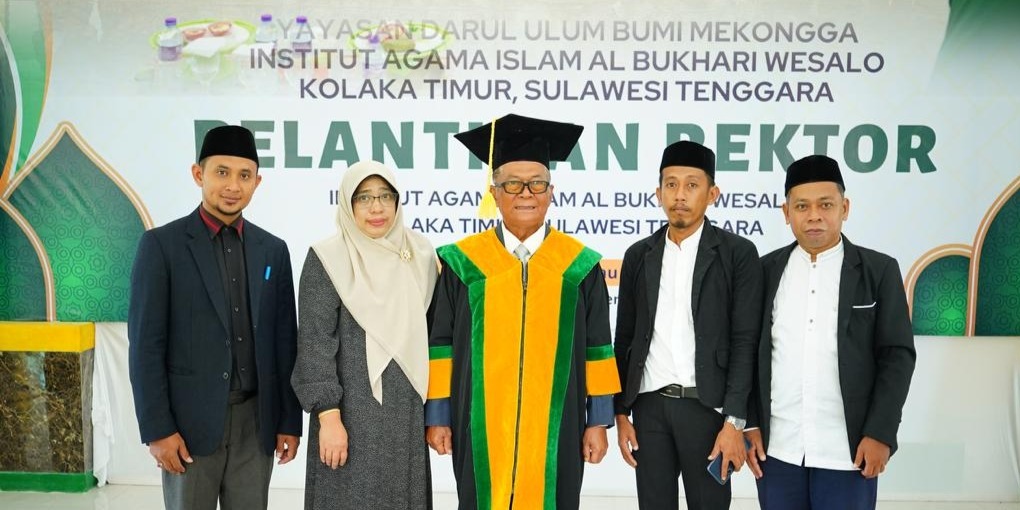 Tonggak Baru Kepemimpinan Pesantren Al-Bukhari Wesalo Resmi Miliki Rektor Baru