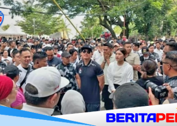 Lautan Putih di Losari: Kaesang Pangarep dan RMS Bakar Semangat 35 Ribu Peserta Jalan Sehat PSI
