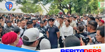 Lautan Putih di Losari: Kaesang Pangarep dan RMS Bakar Semangat 35 Ribu Peserta Jalan Sehat PSI