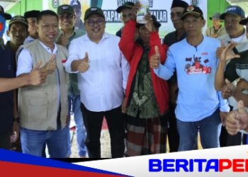 Bupati Takalar Daeng Manye, Bantu 15 Kelompok Tani di Desa Su’rulangi
