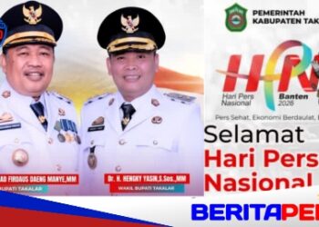 Peringati HPN 2026, Bupati dan Wakil Bupati Takalar Ajak Pers Perkuat Kedaulatan Bangsa