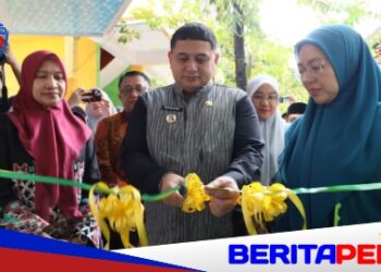 Bersama Ketua TP PKK, Munafri Resmikan UKS SD Inpres Perumnas Antang III