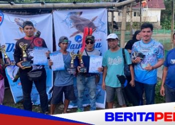 Meriah! Disponsori DAIMARU, Puluhan Angler Sulsel Ramaikan Lomba Mancing Galatama Bawal di Gowa