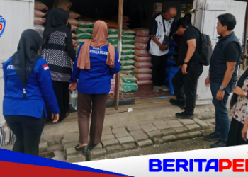 Satgas Pangan Polres Luwu Sidak Pasar Sentral Belopa, Pastikan Harga Stabil Selama Ramadan