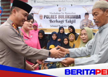 Polres Bulukumba Berbagi di Panti Asuhan YPK Babussalam