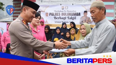 Polres Bulukumba Berbagi di Panti Asuhan YPK Babussalam