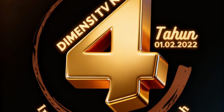 Rayakan HUT ke-4, Dimensi TV News Pertegas Komitmen Jurnalisme Berkualitas