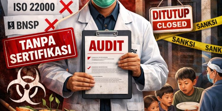 Tak Penuhi Sertifikasi, SPPG DI Maros Berpotensi Disanksi Hingga Penutupan