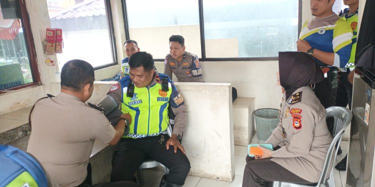 Dukung Pelaksanaan Ops Keselamatan Pallawa-2026, Sidokkes Polres Gowa Lakukan Pemeriksaan Kesehatan Personel
