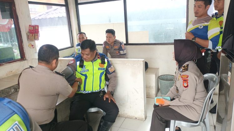 Dukung Pelaksanaan Ops Keselamatan Pallawa-2026, Sidokkes Polres Gowa Lakukan Pemeriksaan Kesehatan Personel