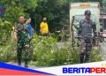 Forkopimca Suppa Bersama Warga Gelar Kerja Bakti Dukung Gerakan Indonesia ASRI