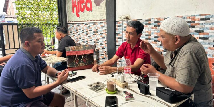 Subdit Ekonomi Polda Sulsel Bahas Isu YON TP Bersama Pemuda Bulukumba
