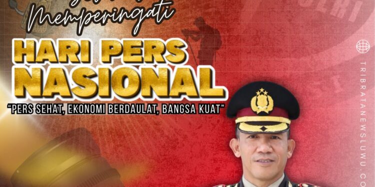 Peringati Hari Pers Nasional 2026, Kapolres Luwu Berikan Ucapan Selamat bagi Insan Pers