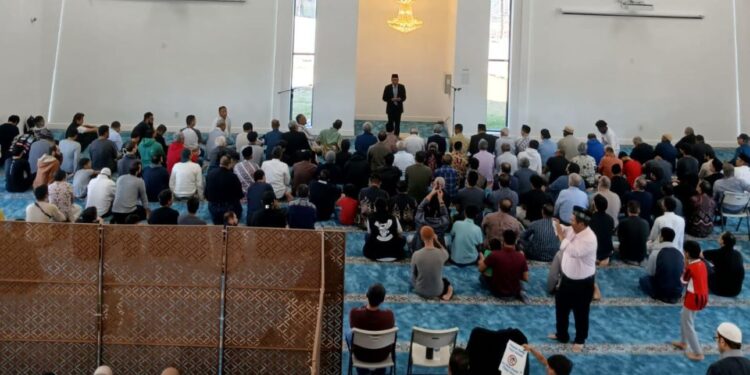 Masjid Istiqlal Houston Diresmikan Dubes RI, Etalase Muslim di Amerika