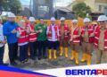 Gubernur Sulsel-Bupati Takalar Letakkan Aspal Pertama Perbaikan Jalan Poros di Galesong