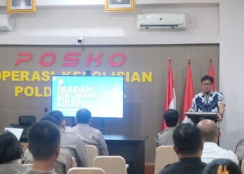 Pembinaan Rohani, Polda Sulsel Gelar Ibadah Perdana Oikumene Tahun 2026