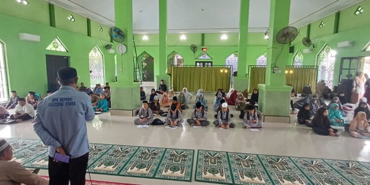 Gabungan Tiga Kecamatan, Munaqasya Tahap II DPK BKPRMI Berlangsung Sukses