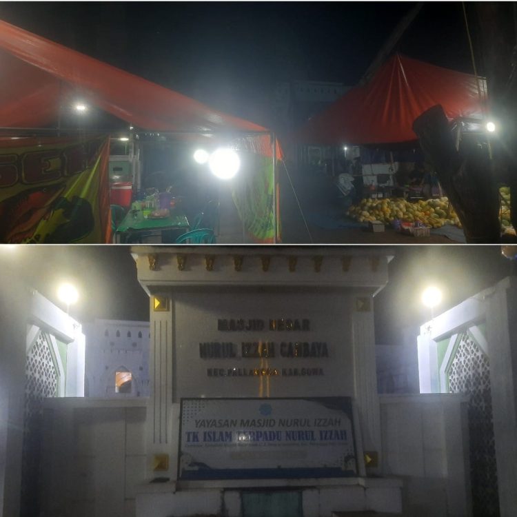 Lapak Sari Laut Mba Ningsi Tutupi Keindahan Masjid, Diduga Ada “Main Mata” Sewa Lahan