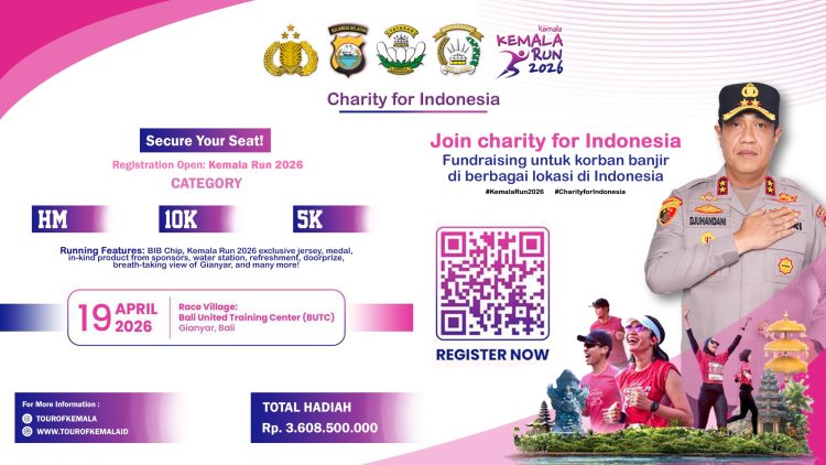 Polda Sulsel Siap Ikuti Seluruh Kategori Event Kemala Run 2026 di Bali, Ini Kategorinya!