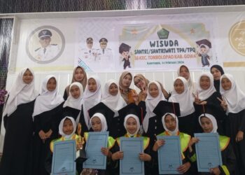 Bolaromang Kembali Cetak Generasi Emas, Santri TPQ Wihdatul Ansar Raih Predikat Wisudawan Terbaik Se-Kecamatan Tombolopao