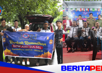 DPW JOIN Sulsel Tebar Kebaikan di Makassar, Momentum Berkah Ramadhan 1447 H