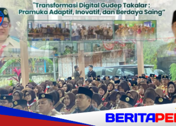 Bupati Takalar Resmi Luncurkan Digitalisasi Gudep Pramuka, Wujudkan Kepramukaan Modern dan Adaptif