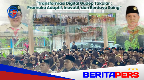 Bupati Takalar Resmi Luncurkan Digitalisasi Gudep Pramuka, Wujudkan Kepramukaan Modern dan Adaptif