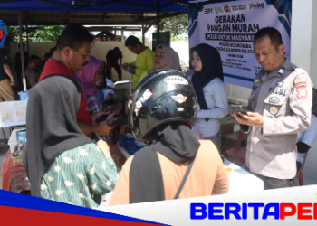 Jelang Lebaran, Polres Bulukumba Gelar Gerakan Pangan Murah, 1.250 Kg Beras SPHP Terjual