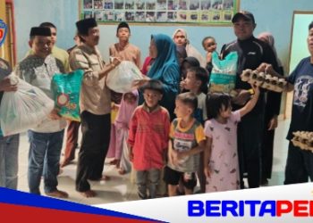 PWI Takalar Tebar Berkah Ramadan, Santuni Anak Yatim di Panti Asuhan Mega Mulia