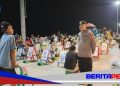 Pantau Situasi Di Akhir Pekan, Personil Polsek Bacukiki Lakukan Patroli Blue Light