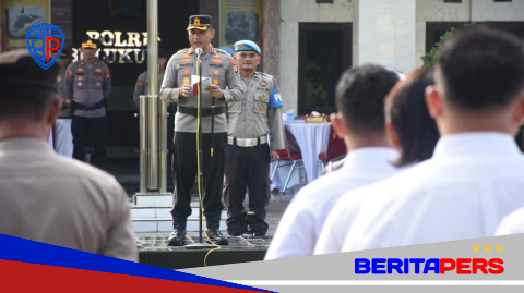 Pasca Operasi Ketupat 2026, Polres Bulukumba Gelar Apel Siaga Kamtibmas