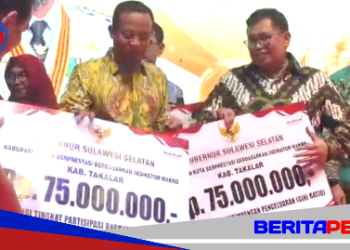 Takalar Sabet Dua Penghargaan Makro Pembangunan Sulsel: Raih Bonus Rp150 Juta
