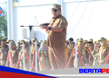 Pimpin Apel Gabungan Pasca Libur Idul Fitri 1447 H, Bupati Takalar Tekankan Kedisiplinan dan Semangat Kerja