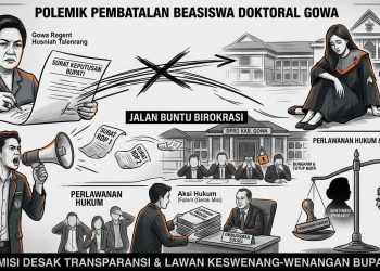 Gerak misi desak transparansi dan lawan kesewenang-wenangan bupati gowa