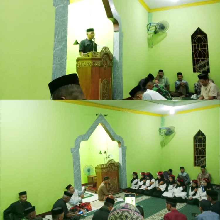 Safari Ramadhan: Kades Pa’rappunganta Hadir di Masjid Nurul Hasanah Dusun Massalongko Tinggi